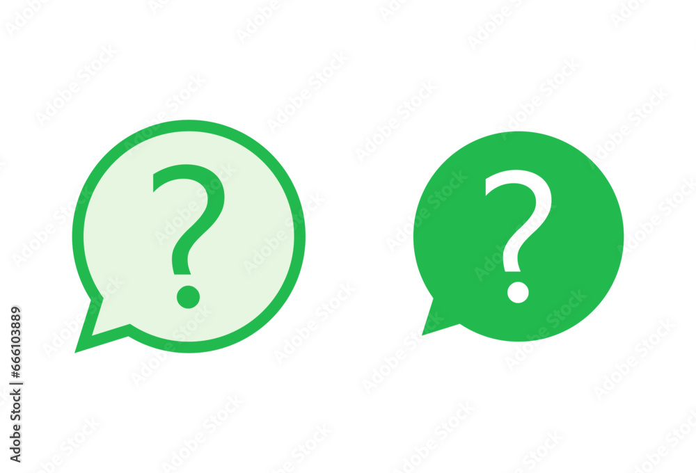 Question icon set. question mark icon vector. Question icon set. question mark icon vector.