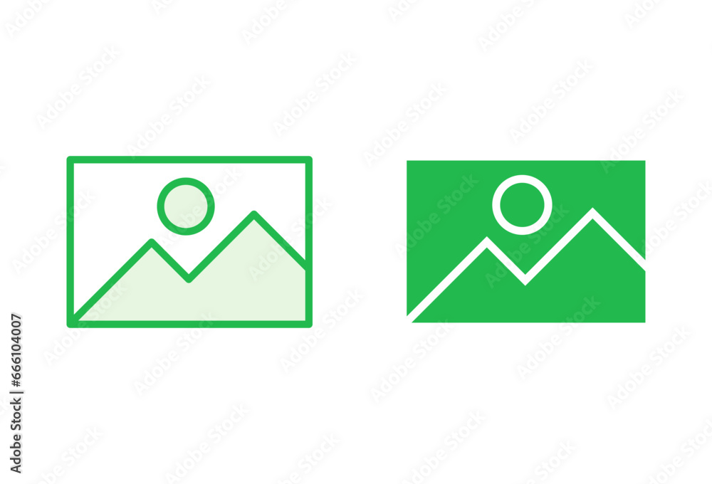Picture icon set. photo gallery icon symbol Picture icon set. photo gallery icon symbol