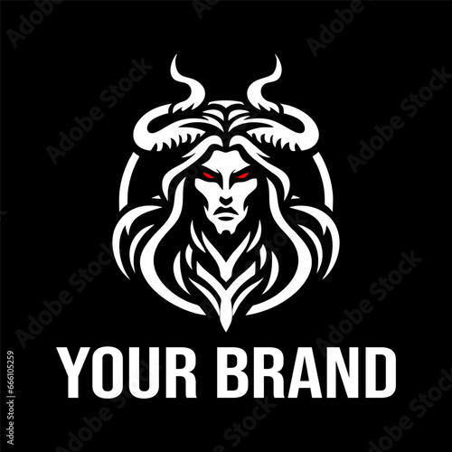 The madness of demon illustration vector 