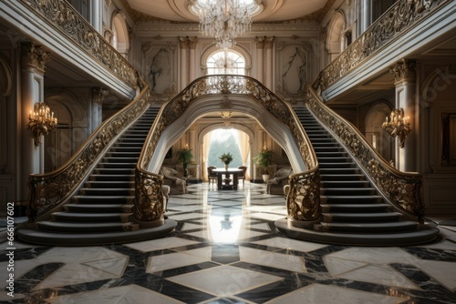Grandiose Impressions in a Luxury Foyer photo