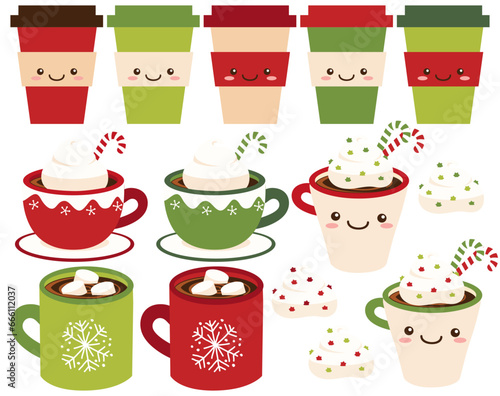 Christmas Treats, Candy, Cookies, hot chocolate, Drinks