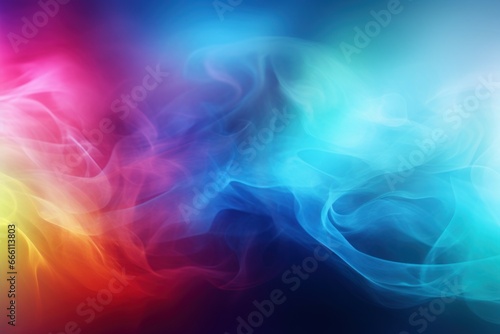 Kaleidoscopic Colorful light background. Data beam. Generate Ai