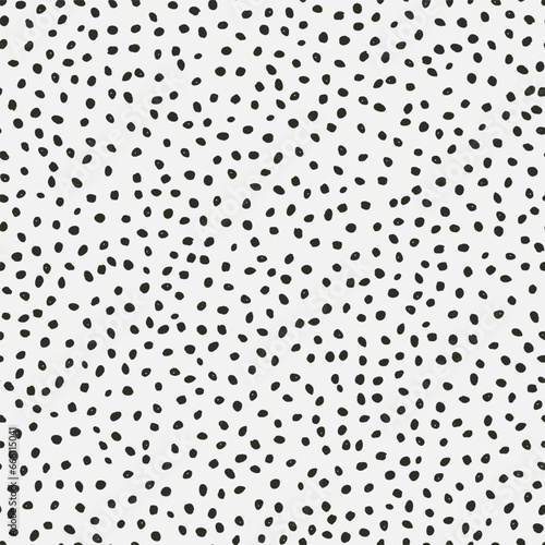 Seamless pattern with dots. Modern. Vector Hand drawn background for design and card, covers, package, wrapping paper.