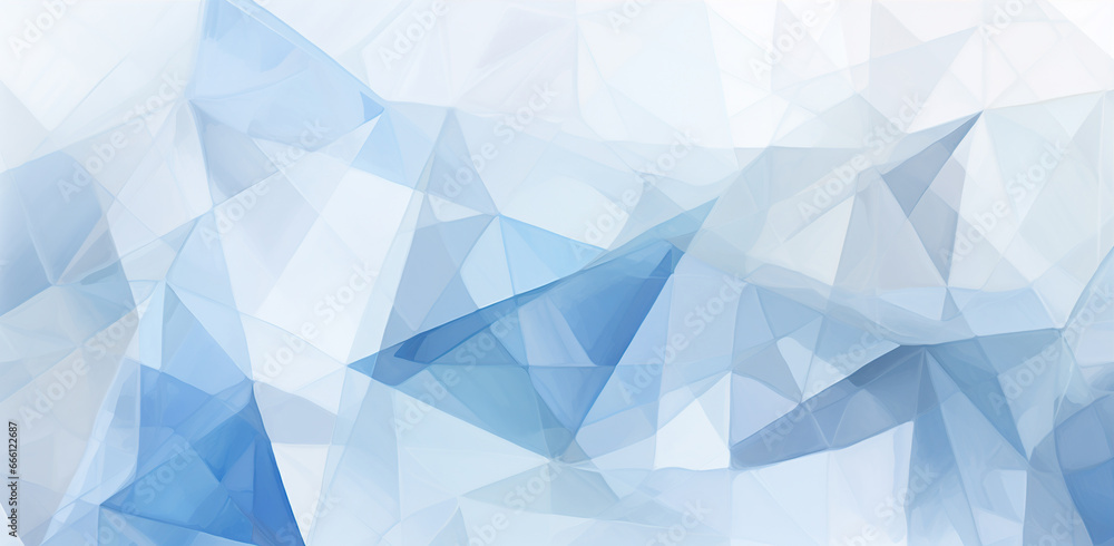 Fototapeta premium White blue cutting-edge background with a futuristic twist. Created with Generative AI