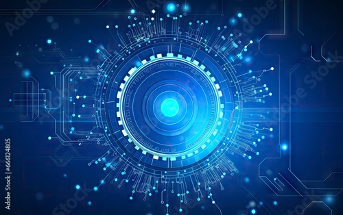 Abstract technology background. Futuristic interface. abstract background