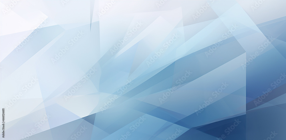 Fototapeta premium White blue cutting-edge background with a futuristic twist. Created with Generative AI