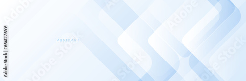 Solf white and blue Abstract triangle texture background. Trendy minimal banner. Vector illustration