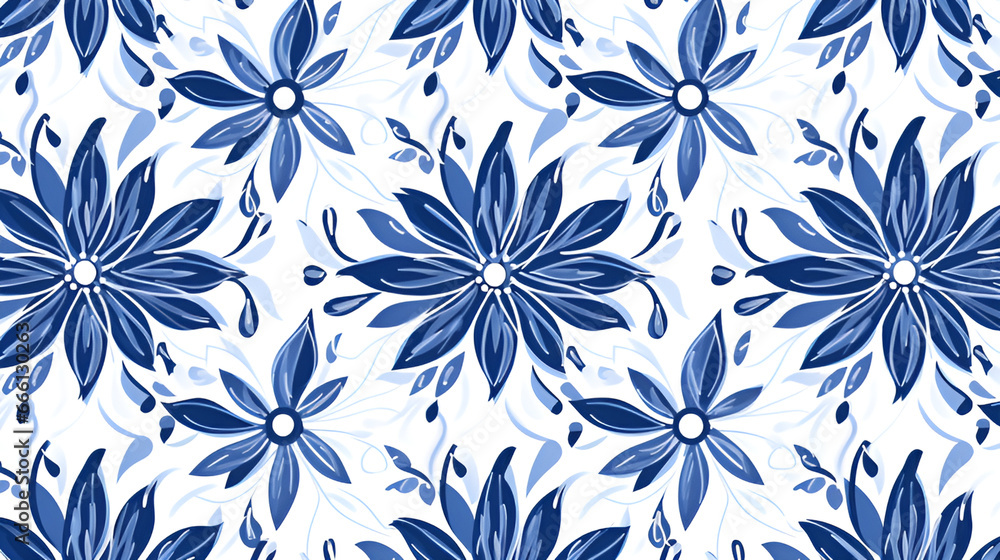 seamless floral pattern | generative AI seamless floral pattern | generative AI