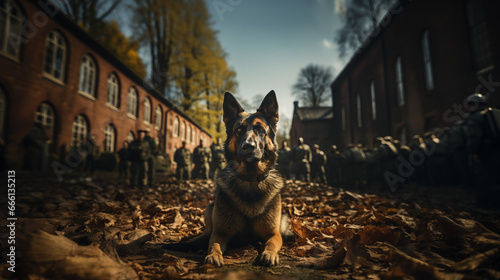 Police Dog German Shepard