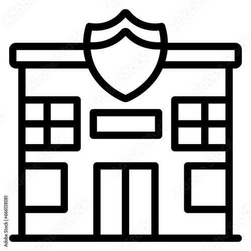 Police Station Icon
