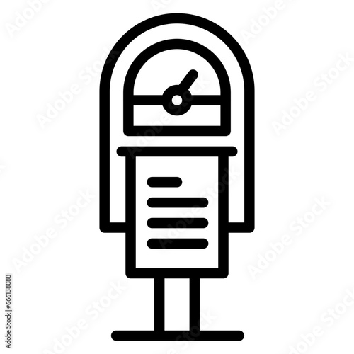 Parking Meter Icon