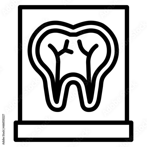 Tooth Xray Icon