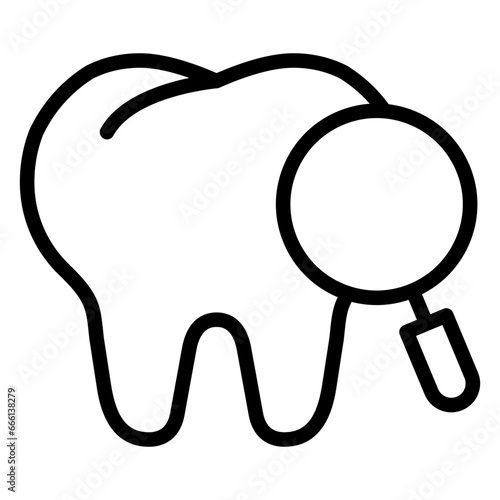 Tooth Analysis Icon