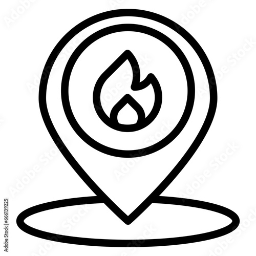 Fire Location Icon