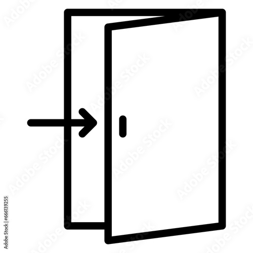 Emergency Exit Icon