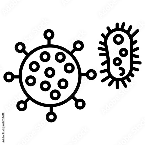 Bacteria Icon