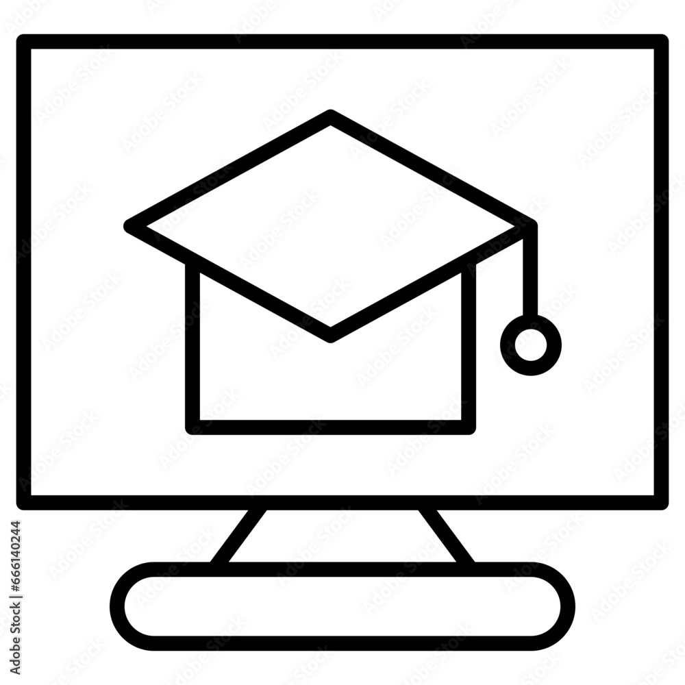 Online Course Icon Online Course Icon