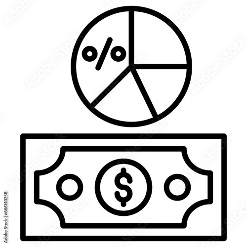 Money Margin Icon