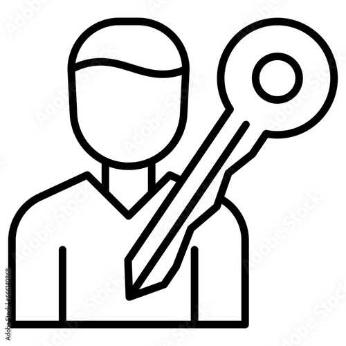 Key Person Icon