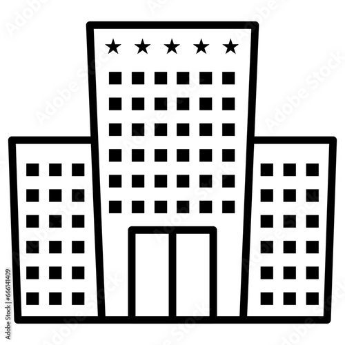 5 Star Hotel Icon