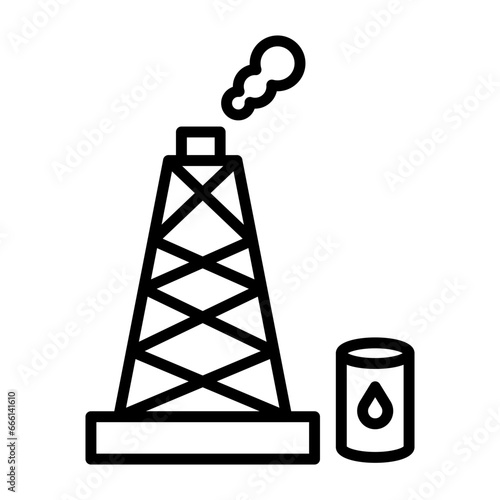 Oil Exploration Icon
