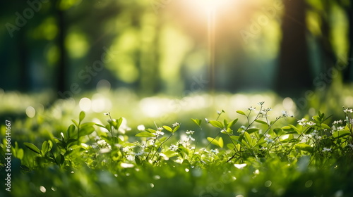 green grass and sunlight © Mathias