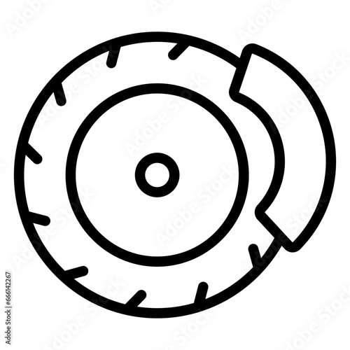 Brake Disc Icon