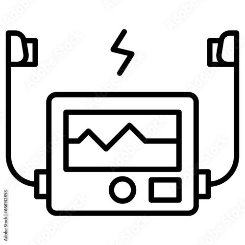 Defibrillator Icon