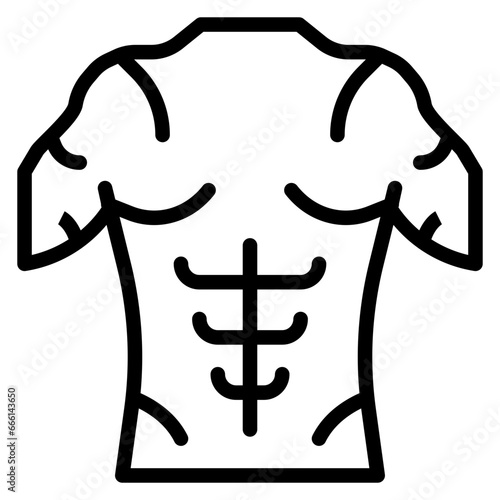 Chest Muscle Icon