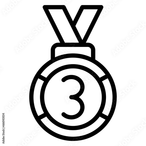 Bronze Medal Icon