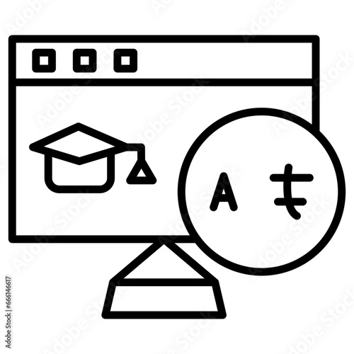 Language Course Icon