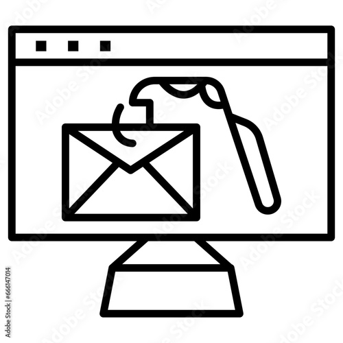 Email Phishing Icon