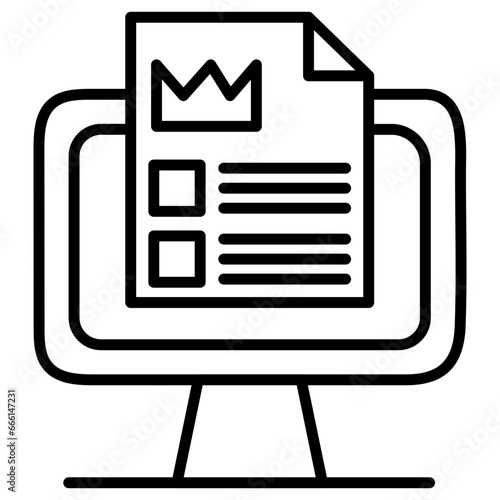 Premium Content Icon
