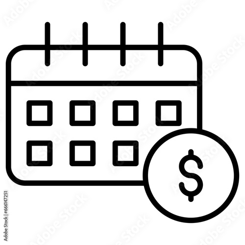 Payment Deadline Icon