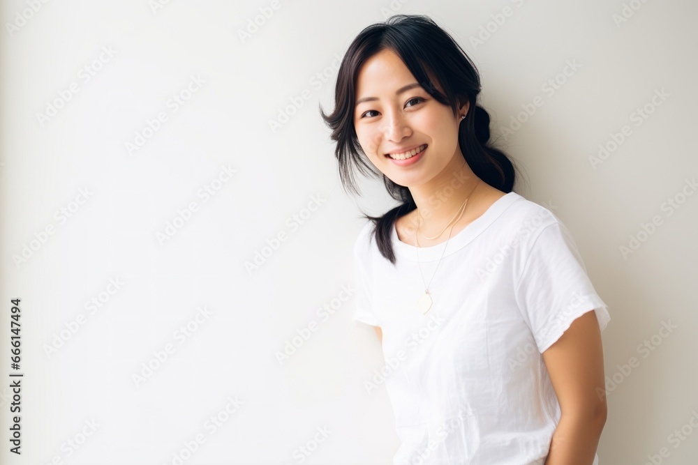 Young Asian woman smile happy face portrait Young Asian woman smile happy face portrait