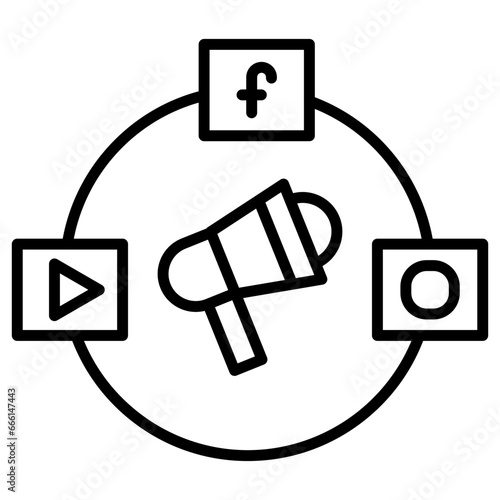 Advertising Campaign Icon