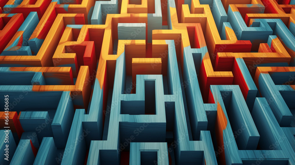 colorful maze, paths colorful maze, paths