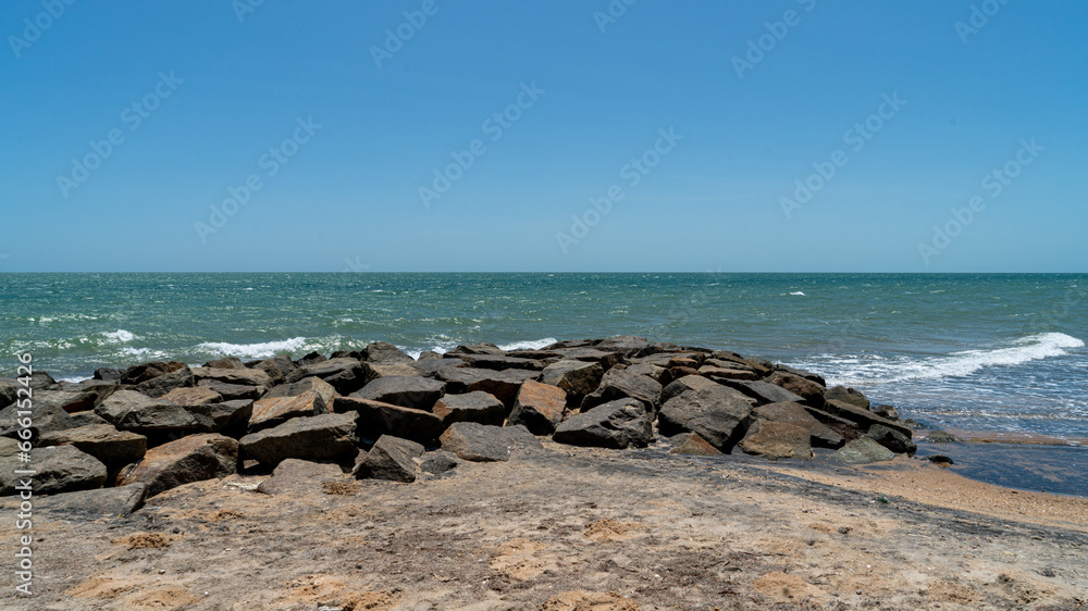 beach and tropical sea