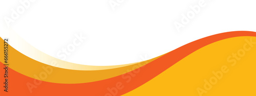  business wave banner on white background