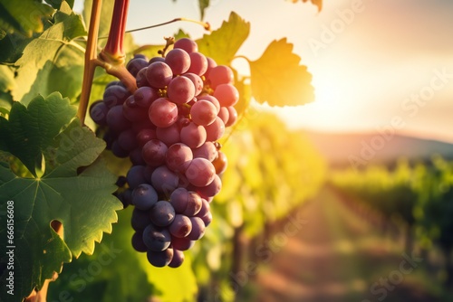 Ripe Wine Grape Agriculture