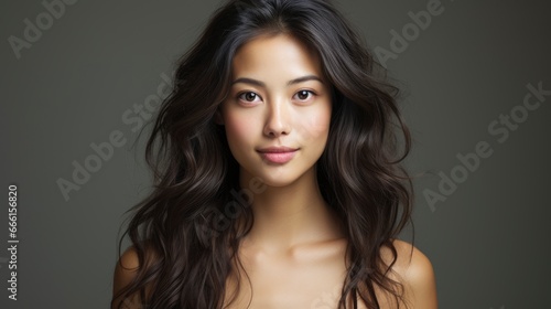  Asian Woman With Beautiful Face Fresh Skin, Background Image , Beautiful Women, Hd