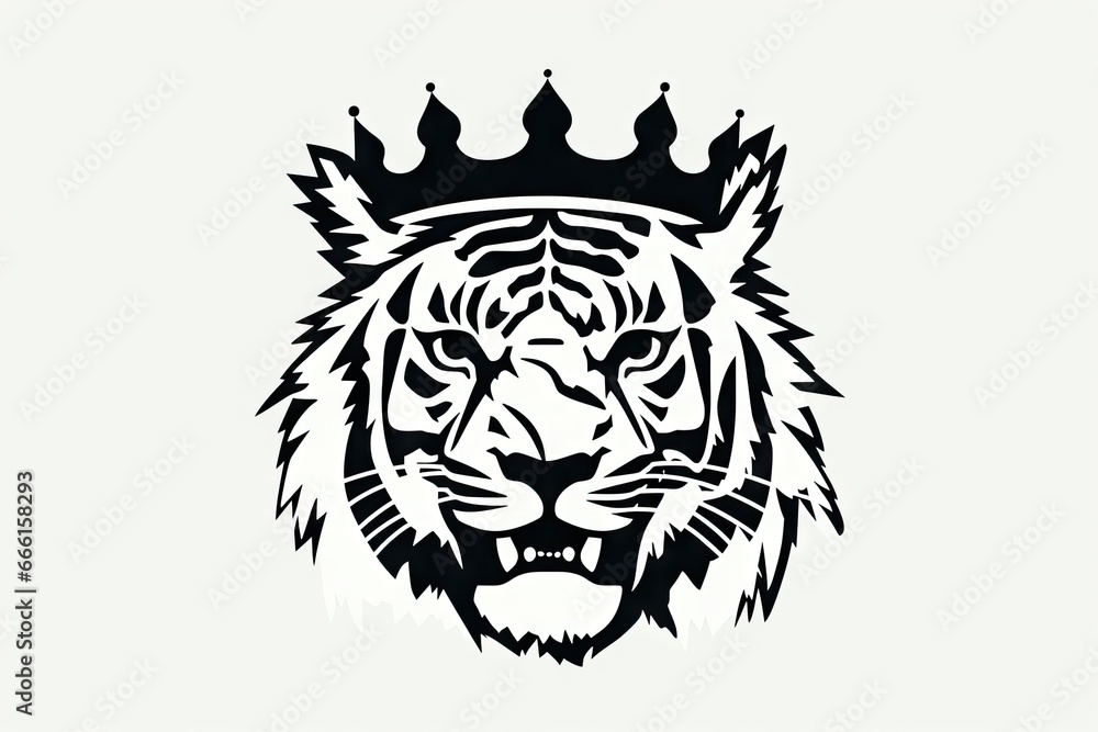 Obraz premium Tiger Graffiti