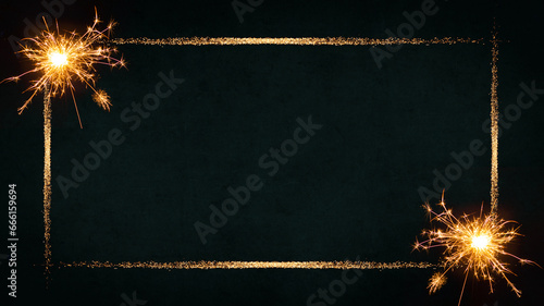 Photography HAPPY NEW YEAR 2026 - Festive New Year's Eve, new years eve Party background gre