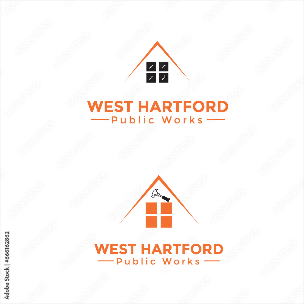 Home Construction Company Logos in Colorful Version | Real State Company Logo Design Home Construction Company Logos in Colorful Version | Real State Company Logo Design