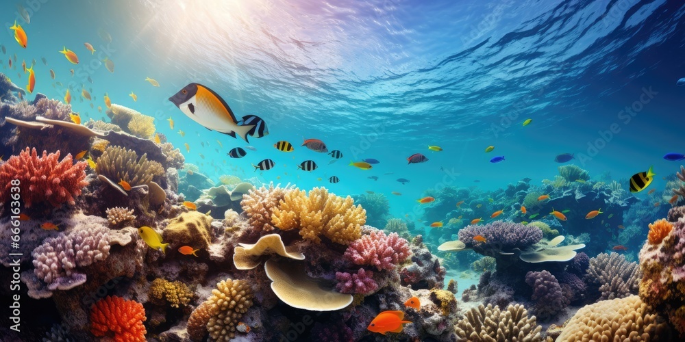Fototapeta premium Underwater Wonders