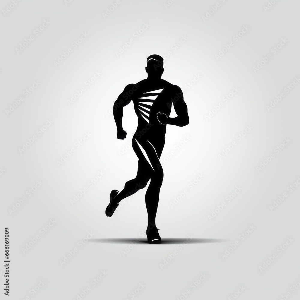 sports running icon sports running icon