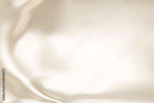 Close-up texture of natural beige silk. Light Gold fabric smooth texture surface background. Smooth elegant golden silk in Sepia toned. Texture, background, pattern, template.