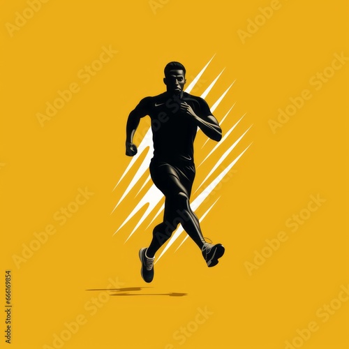 graphic runner logo © stasknop