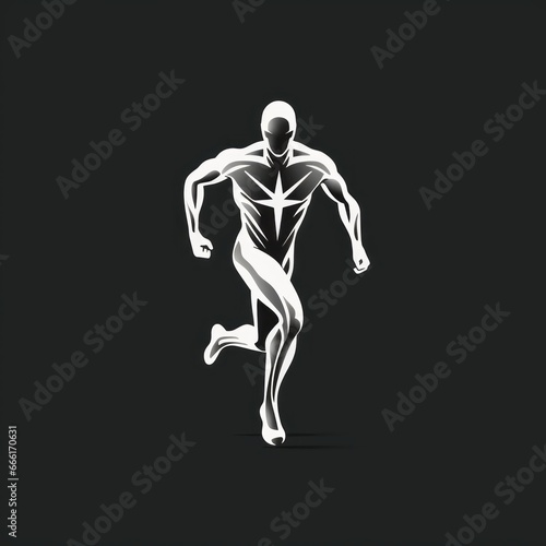 runner silhouette icon