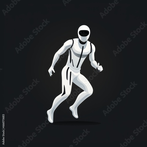 runner silhouette icon © stasknop